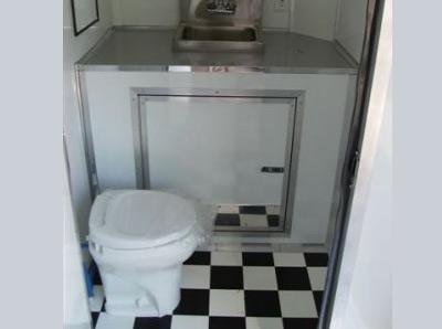 Finished trailer interior built by TRT Trailer Sales